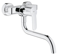 Grohe Eurostyle Cosmopolitan Spültisch Wandbatterie m schwenkb Rohrauslauf 33982