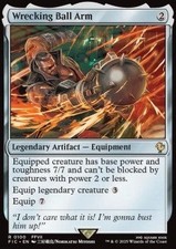Magic/MTG Wrecking Ball Arm FIC-100 Rare Deutsch Neu
