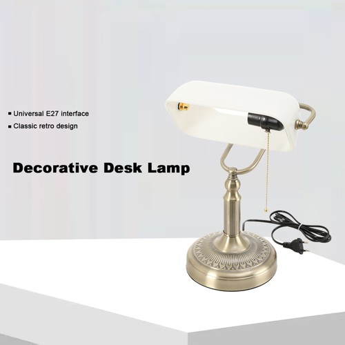 Retro bankerlampe tischlampe - retro,