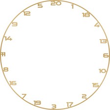 Bullet Darts Custom Number