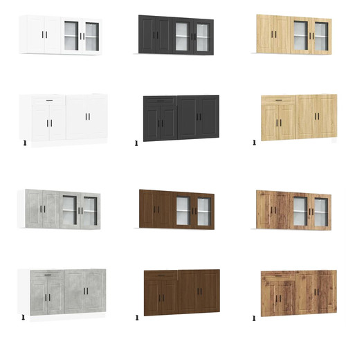 Tlg küchenschrank set - 4-tlg., küchenschrank-set