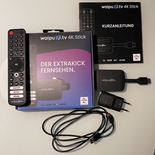 waipu.tv 4K Stick mit Fernbedienung & OVP – top Zustand, kaum genutzt