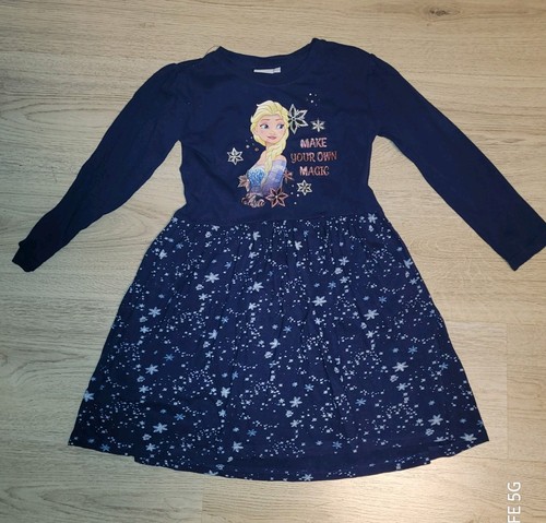 Mädchen langarmkleid 128 - langarmkleid,