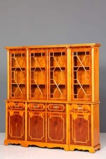 Traumhafte Englische Vitrine Bücherschrank Buffet Antik Stil Englisch