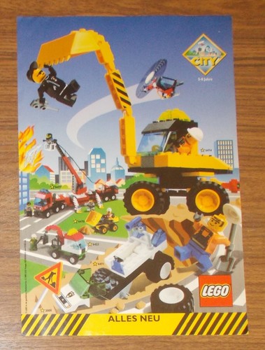 Seltene werbung lego - city, 6477