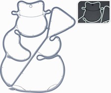 LED Schneemann für