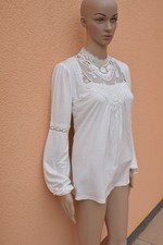 Bluse/Shirt mit Spitze Gr. 36, neu