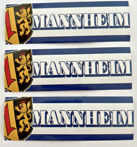 Mannheim aufkleber sticker - aufkleber,