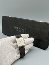 NOMOS GLASHÜTTE | TETRA | 7607 HANDAUFZUG HERRENUHR EDELSTAHL MIT BOX F.1