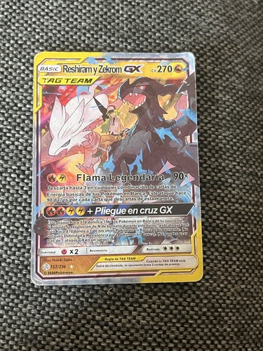 Pokémon karte reshiram - reshiram, y