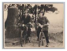 Hamburg-Schnelsen 1946 - 'Mit dem Fahrrad zur Schule' - Nachkriegszeit - Foto
