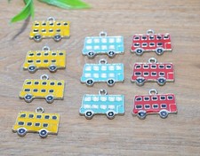 Set charms anhänger bus - charms, 10