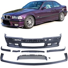 Front Stoßstange + ABE + Evo Spoiler Lippe passt für alle BMW E36 auch M3 90-99