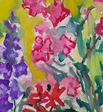 Blumengarten zeitgenössisch