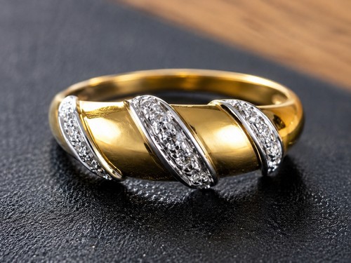 Eleganter damenring aus - eleganter,