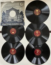 5 Schellackplatten: Bayreuther