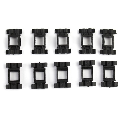 10x halteklammer klammer - 10x,