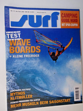 SURF MAGAZIN 1/00,BIC TABOU WAVE 256,F2 WAVE 256,FANATIC RIP 258,HIFLY 253,JP 25