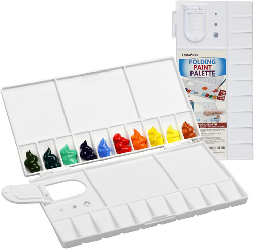 Mischpalette mit griffloch - mit, und