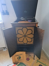 Grammophon Schrank mit vielen