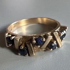 Vintage Ring 9 kt Gelbgold