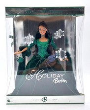 2004 Holiday Barbie Collector Puppe / African-American / Mattel B5849, NrfB