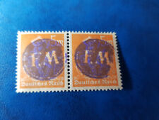 FREDERSDORF 68 ** waag. Paar ohne Wertaufdruck ! -- LUXUS --