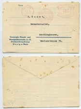 116390 - Faltbrief Vereinigte Mosaik- und Wandplattenwerke - Sinzig 2.2.1938