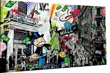 Pop Art Monopoly Figuren NYC