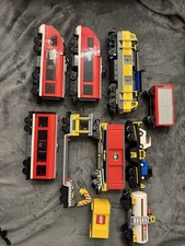 LEGO City Zug Komplettset 2 Züge (7938 & 7939) + Schienen + Extras. TOP