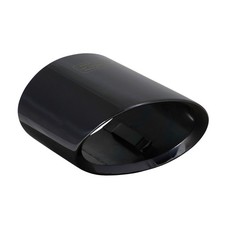 Auspuffblende Schwarz Endrohr