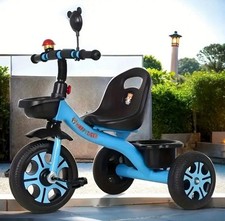 Dreirad Laufrad Laufhilfe Balance bike Kind Blau