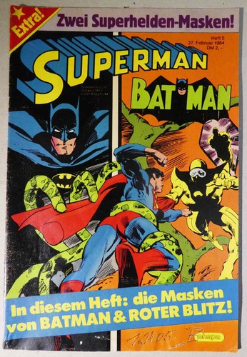Superman heft 1984 mit - heft,