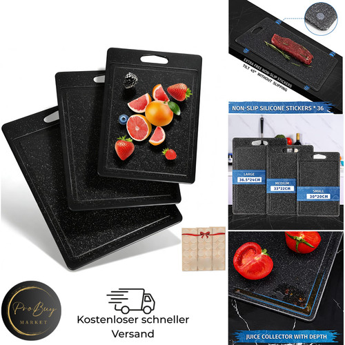 Schneidebrett set teilig - set, 3-teilig