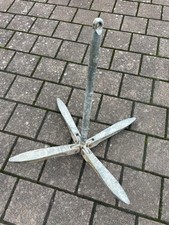 Faltklappanker Stahlverzinkt, 15 kg, Klappanker Faltanker Boot
