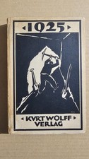 Frans Masereel - 1925. Ein Almanach für Kunst und Dichtung a. d. Kurt Wolff Vlg.