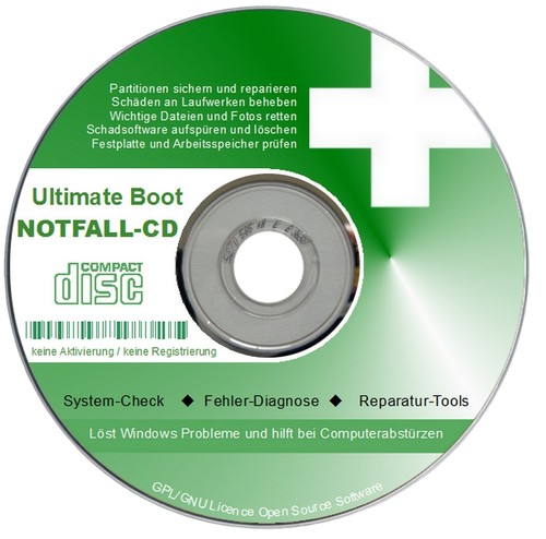 Boot notfall pc - notfall-cd, pc-hilfe