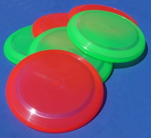 Stück frisbee scheiben neon - 6-stÜck, frisbee-scheiben