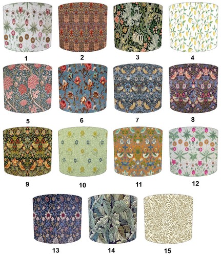 William morris lampenschirm - william,