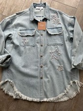 Wiya Jeanshemd Jacke Onesize