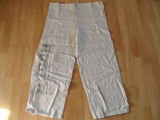 NOOK leichte Leinenhose helles grau Gr. 2 TOP (HMI 514)