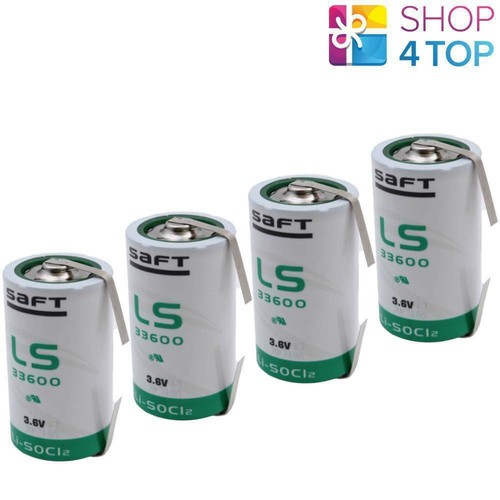 Saft ls33600 6v 17000mah - 4x,