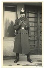 Orig. Foto AK Portrait Polizei