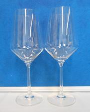 2 schöne SCHOTT ZWIESEL Weingläser Weinkelche - rund - toller Klang