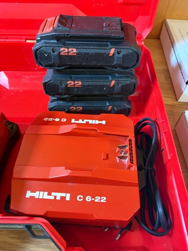 Hilti ladegerät 3 akkus - hilti,