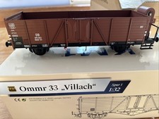 KM1, Spur 1, 1:32, offener Güterwagen mit Bhs, Ommr33, Art. 203385, NEM, Ep. 3b