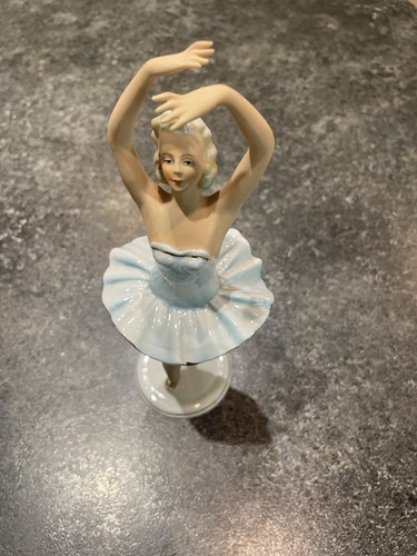 Porzellan figur tänzerin - figur,