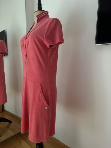Sportliches frottee kleid - sportliches,