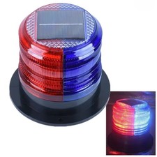 12V LED Rundumleuchte Warnleuchte Magnet Auto LKW Warnlicht Blinkleuchte Solar