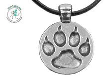 Anhänger Pfotenaufdruck Hund